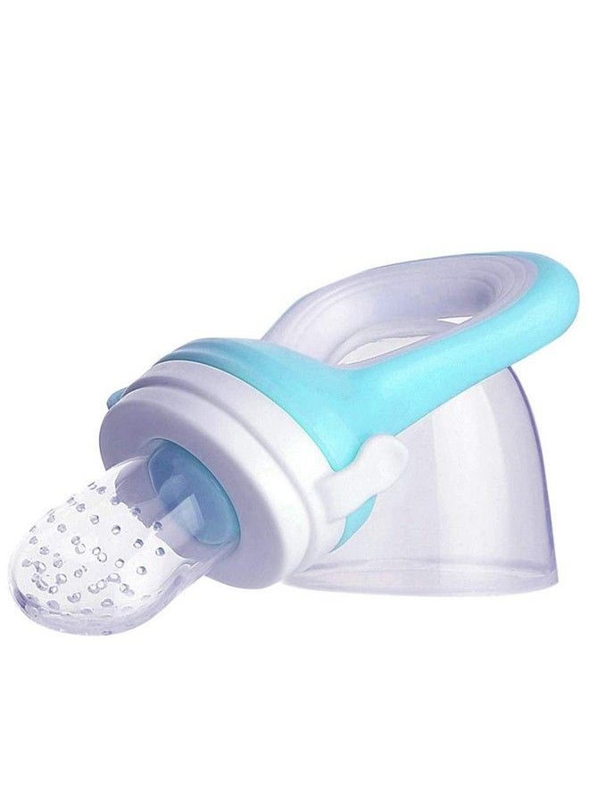 Uber World - Silicon Baby Food Fruit Feeder Pacifier Nibbler Soft Silicon Mesh Infant Teething (One Size Multicolor) - Image 1