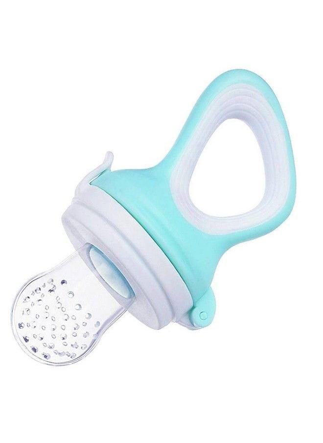 Uber World - Silicon Baby Food Fruit Feeder Pacifier Nibbler Soft Silicon Mesh Infant Teething (One Size Multicolor) - Image 1