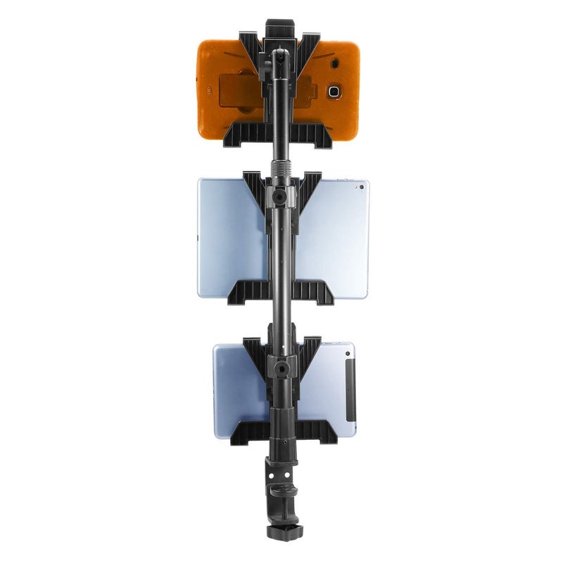 iBOLT Tablet Tower Point of PurchasePOS Clamp Mount with 3 TabDock Holders Perfect for Multiple delivery Applications DoorDash Uber eats Postmates etc Fits 7 to 10 inch Tablets