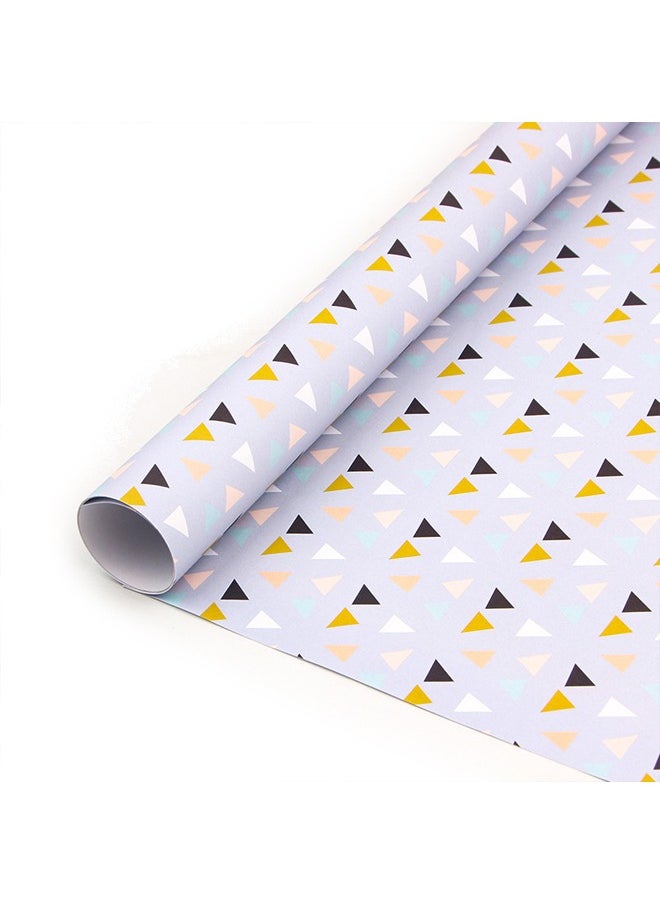 Zeemey 8 Sheets Gift Wrapping Paper With Accessories,Holiday Gift Wrapping Paper,Birthday Gift Box Gift Wrapping DIY, Gift Wrapping Paper for Birthday, Holiday, Wedding, Party,Kids Gift Wrapping (70cmX50cm)  - Image 4