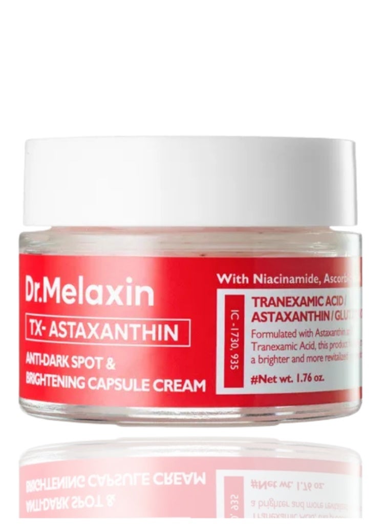 دكتور ميلاكسين Dr. Melaxin TX-Astaxanthin بالكبسولات لتفتيح البشرة وتوحيد لونها ومنحها إشراقة صحية - Image 1