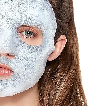 Talika قناع تالكا الفقاعي بيوديتوكس للأكسجة ومكافحة التلوث - قناع وجه رغوي - قناع تنظيف دقيق الفقاعات - قناع ورقي جمالي للتنقية والحماية - Image 4