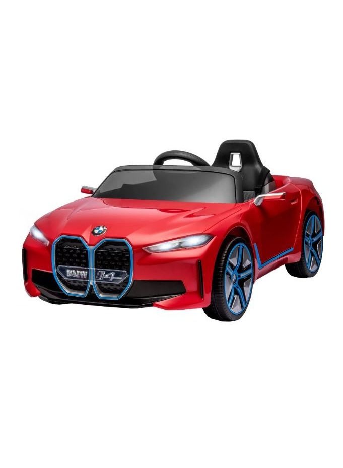 BMW I4  RIDEON Car 12V/2M   Red - Image 1