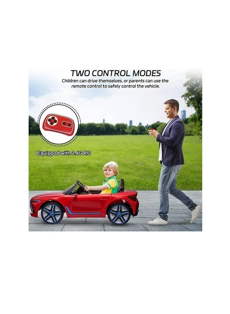 BMW I4  RIDEON Car 12V/2M   Red - Image 3