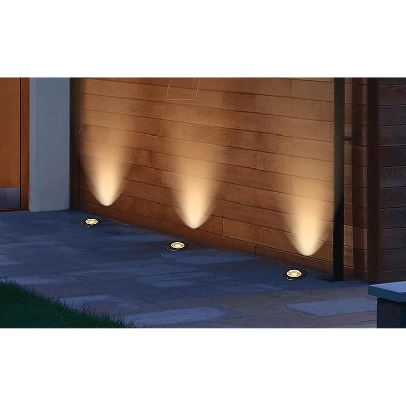 V.nice LED In-Ground Light Outdoor 10W 3000K Warm White, Recessed Landscape Uplight AC85–265V, IP65 Waterproof Embedded Driveway Deck Path Step Light for Garden Yard Patio Lighting - Image 5