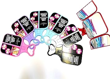 Danielle Creations مرآة سفر قابلة للطي دانييل 23x12 سم صورة حقيقية - Image 3