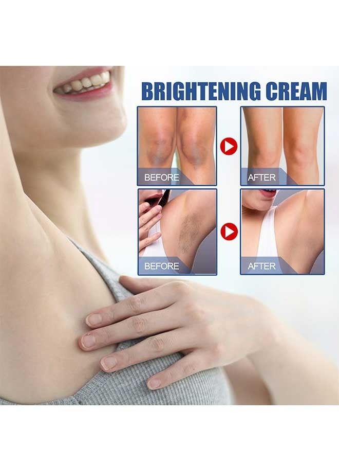 EELHOE 60ml Brightening Cream, Can Moisturizes for Armpit, Underarm, Neck, Knees, Remove Melanin From The Skin and Create Smoother Skin, Suitable for All Skin - Image 5