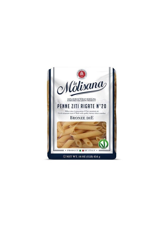 Penne Ziti Rigate, 1 Pound (Pack of 12)
