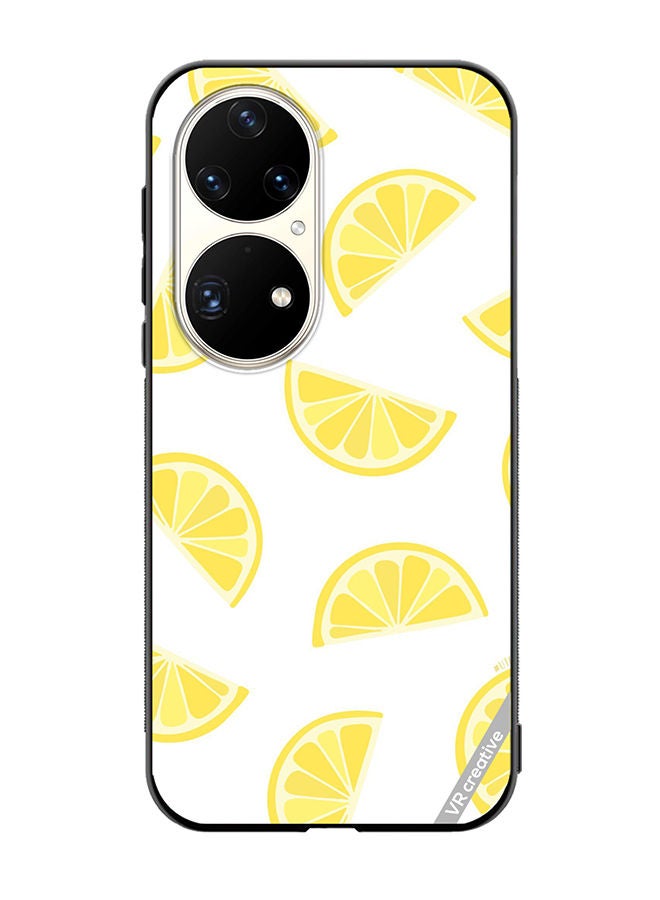 VR CREATIVE Protective Case Cover For Huawei P50 Pro Lemonie Design Multicolour - Image 1