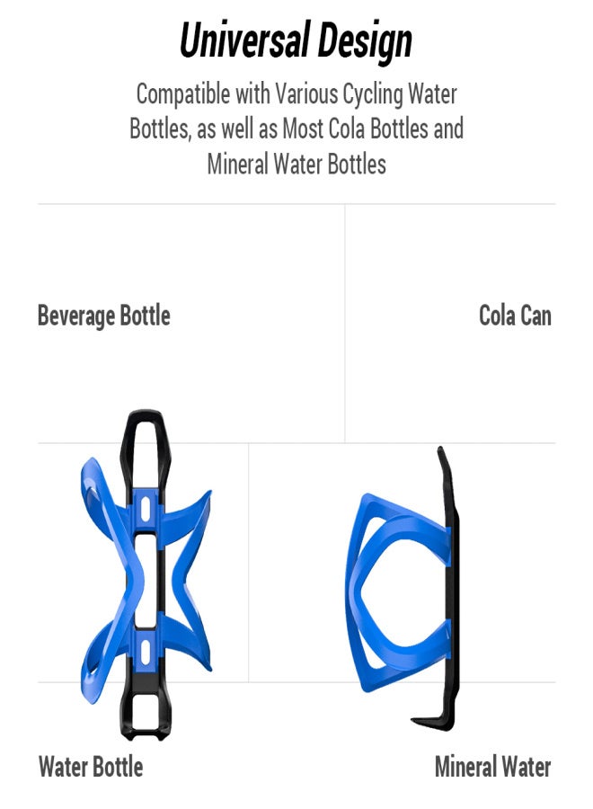 ENLEE Bike Water Bottle Holder Lightweight Solid Easy Installation Sturdy and Reliable Suitable for Road and Mountain Bikes Bicycle Water Bottle Holder - Image 5