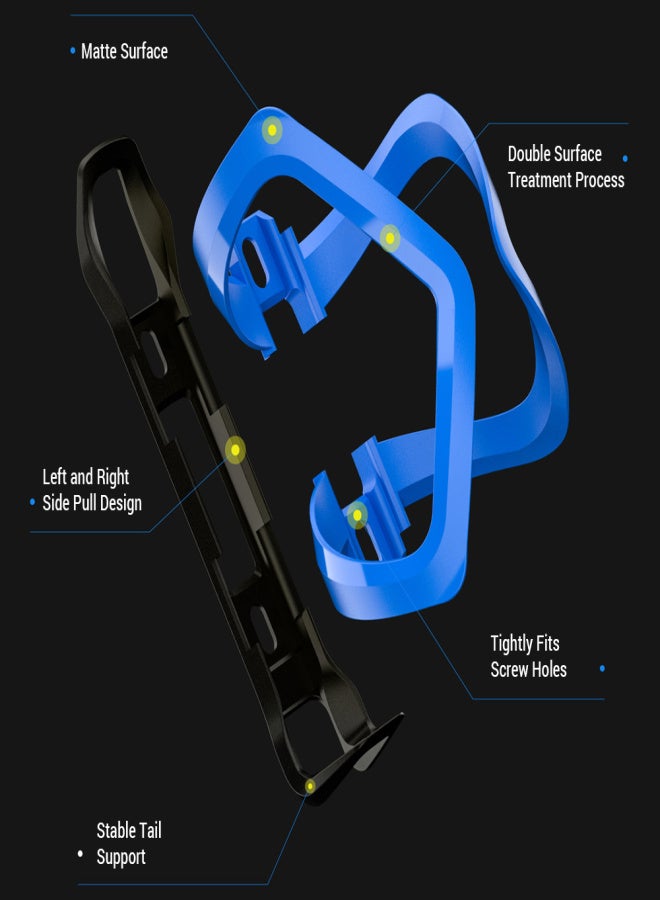 ENLEE Bike Water Bottle Holder Lightweight Solid Easy Installation Sturdy and Reliable Suitable for Road and Mountain Bikes Bicycle Water Bottle Holder - Image 3