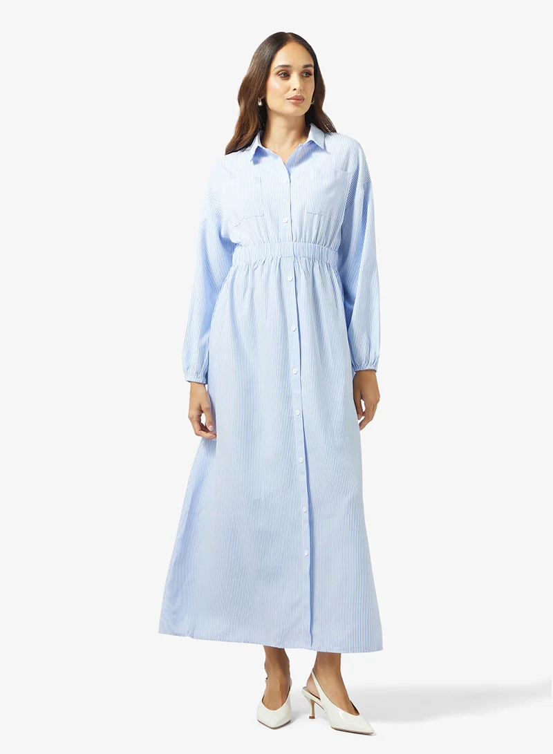 ايلا Longline Shirt Dress