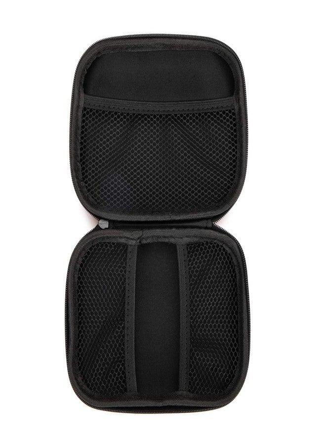Jipemtra EVA Hard Red Medical Bag - Round, Emergency Responder, Camping, Outdoors (6.8x5.3x2.2 Inches) - Image 2