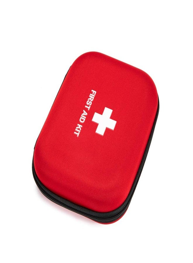 Jipemtra EVA Hard Red Medical Bag - Round, Emergency Responder, Camping, Outdoors (6.8x5.3x2.2 Inches) - Image 4