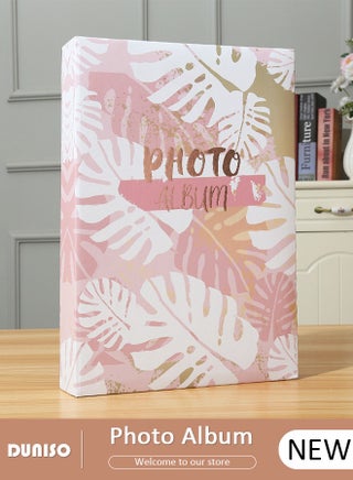 300 Pockets Leaves Pattern Photo Album for 6 Inches Photos Portable Photo Album for Family Wedding Birthday Boys Girls - pzsku/Z852183B710FA1DB753F6Z/45/_/1727659460/f800f9d3-123e-4c77-b066-04842f46938d