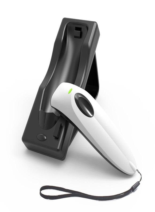 symcode Bluetooth Wireless Handheld Barcode Scanner with Base 2.4G Wireless+USB Wired 1D 2D Barcode Scanner QR PDF417 Data Matrix UPC Rechargeable Bar Code Scanner for Laptops/PC/Android/Apple iOS - Image 1