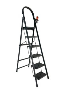 6 Steps Ladder，Foldable Ladder 6 Steps，Home Ladder 6 Step（Black） - pzsku/Z8521A0558C93BBAF900BZ/45/_/1731165439/17390d3d-6f9a-4a90-9c46-3a9894cd347e