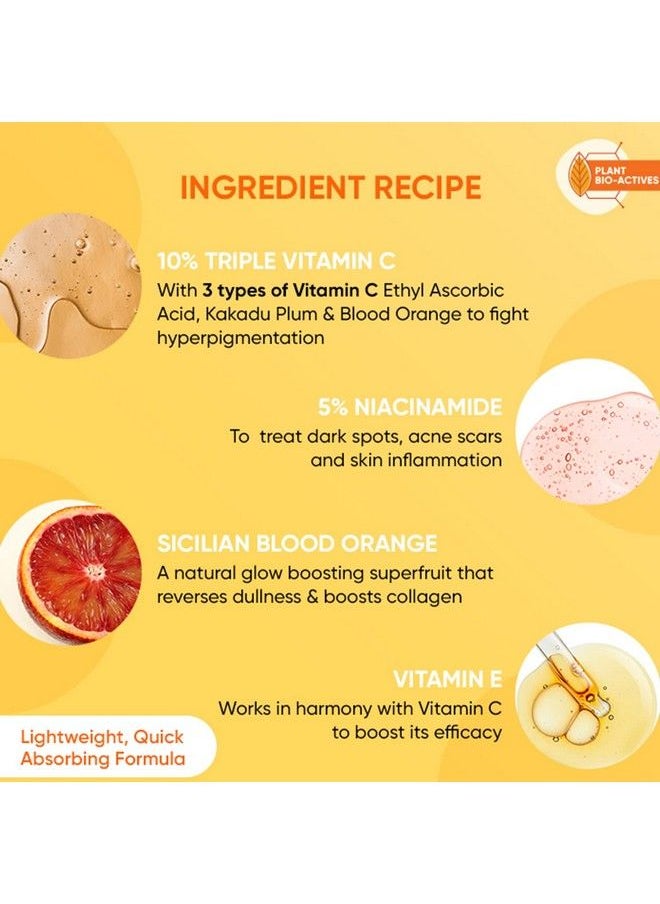 Dot & Key 10% Vitamin C + E 5% Niacinamide Face Serum For Glowing Skin Vitamin C Serum Reduces Pigmentation Dark Spots 20Ml  - Image 4