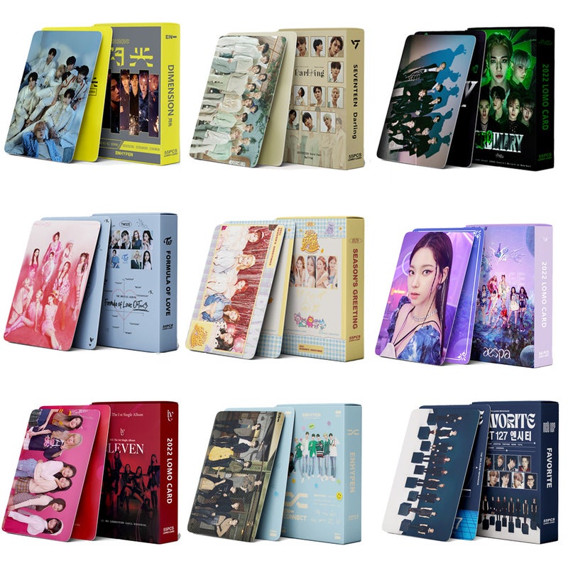 54/55 بطاقة تكامل بطاقة صغيرة ألبوم G-Idle بطاقة Kpop الموجة الكورية بطاقة لومي منزلية - Image 3