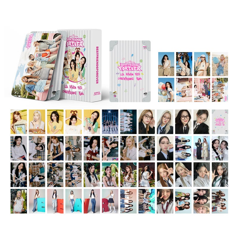 54/55 بطاقة تكامل بطاقة صغيرة ألبوم G-Idle بطاقة Kpop الموجة الكورية بطاقة لومي منزلية - Image 1