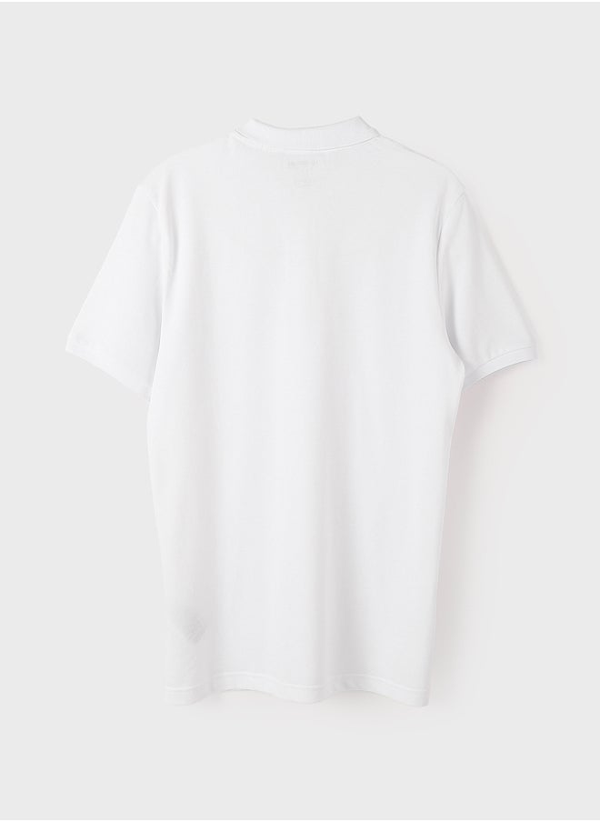 LC WAIKIKI Polo Neck Short Sleeve Pike Men's T-shirt  - Image 2