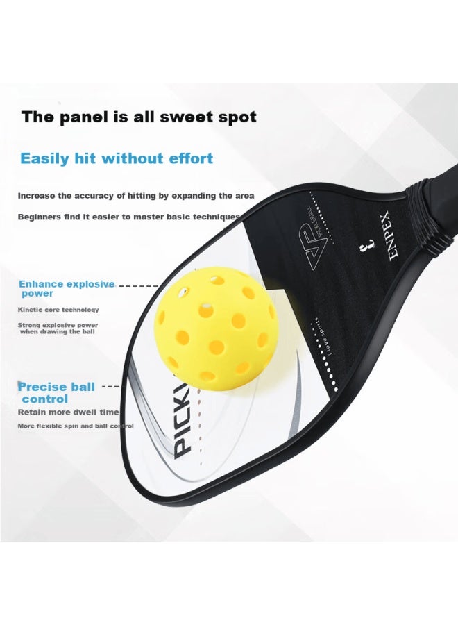 Enpex Paddle, Wooden Practice Racket For Beginners, Adult And Student Training And Compeion, D1 - Image 3