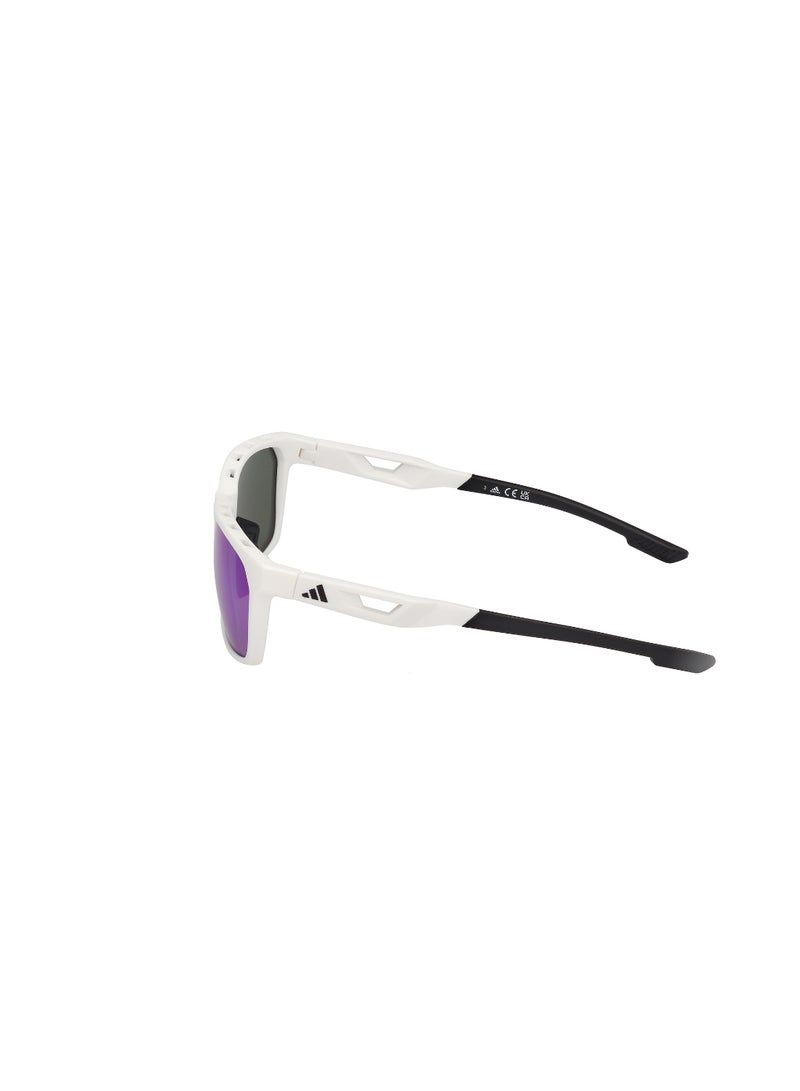 ADIDAS FULL RIM MALE NAVIGATOR WHITE INJECTED SUNGLASSES - Image 2