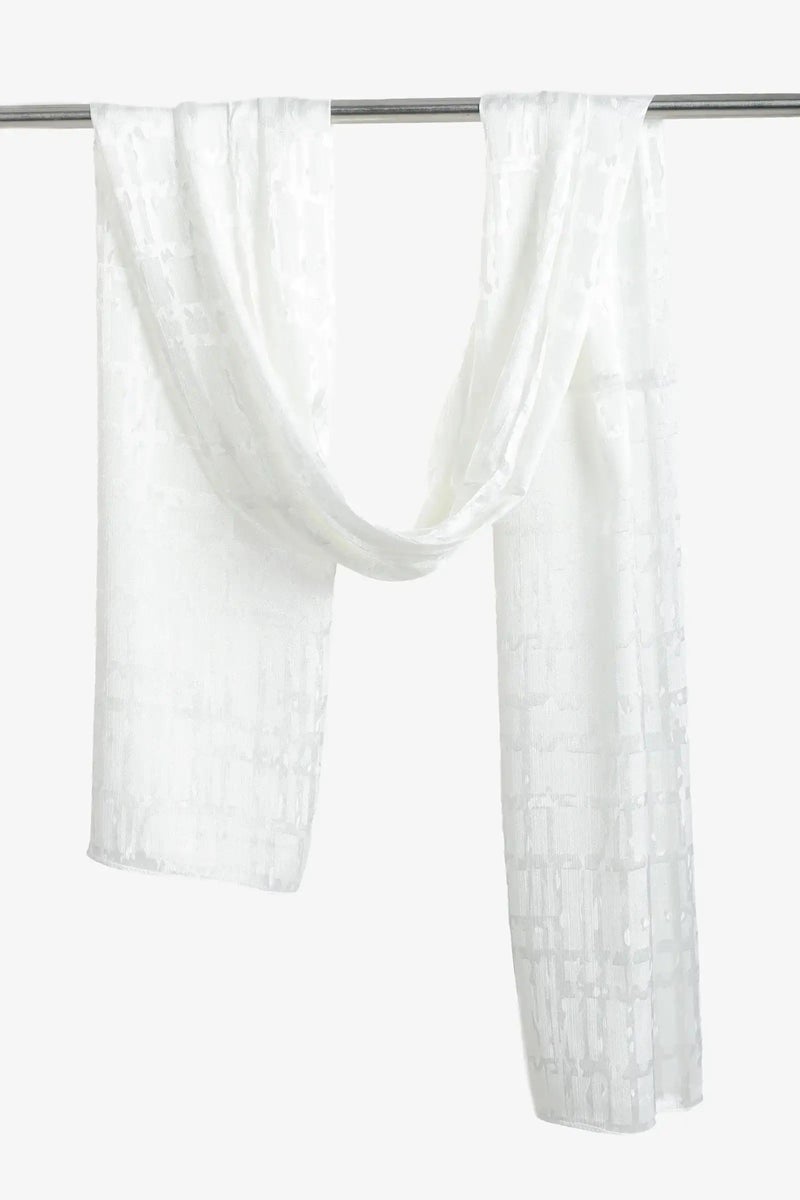 Carina Silk Crinkle Scarf - Image 3