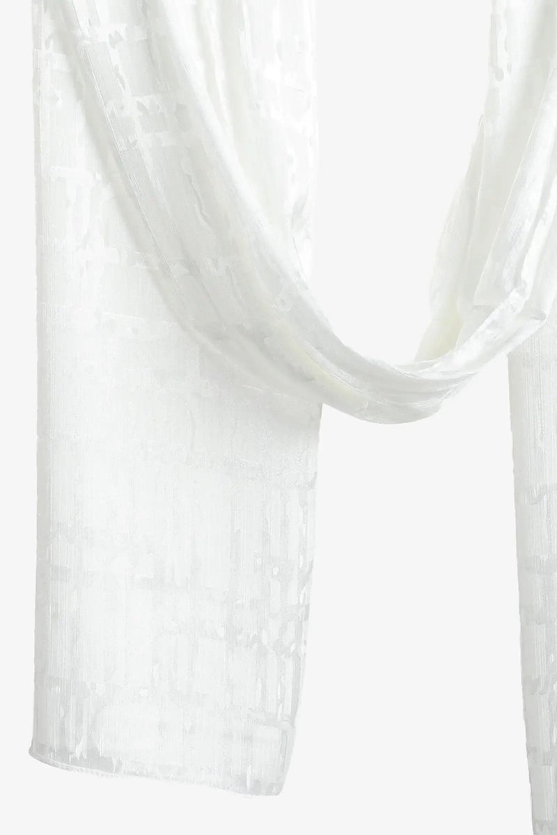 Carina Silk Crinkle Scarf - Image 4