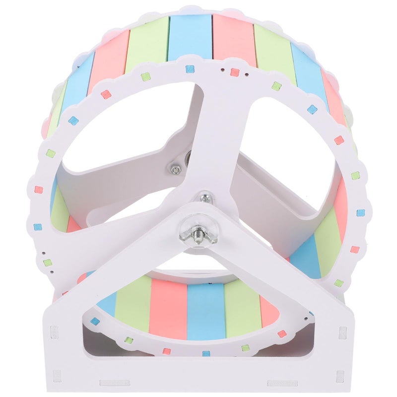 Large Silent 21Cm Hamster Running Wheel Colorful Exercise Wheel For Small Pets - Image 2