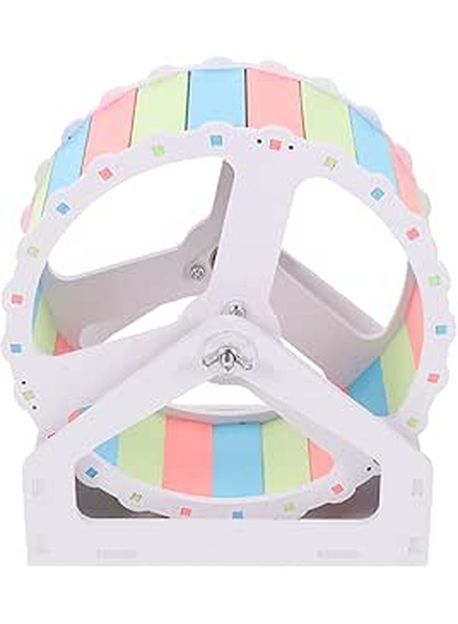 Large Silent 21Cm Hamster Running Wheel Colorful Exercise Wheel For Small Pets - Image 1