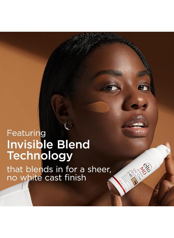 EltaMD Uv Clear Deep Tint Face Sunscreen, Spf 46 Tinted Sunscreen With Zinc Oxide, Oil-Free, For Sensitive Skin, Acne-Prone Skin, Lightweight, Dermatologist Recommended, 1.7 Oz - Image 2