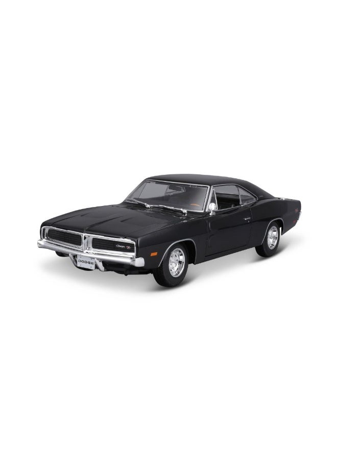 Maisto Maisto Special Edition 1969 Dodge Charger R/T Die-cast Car (1:18, Black)  - Image 2