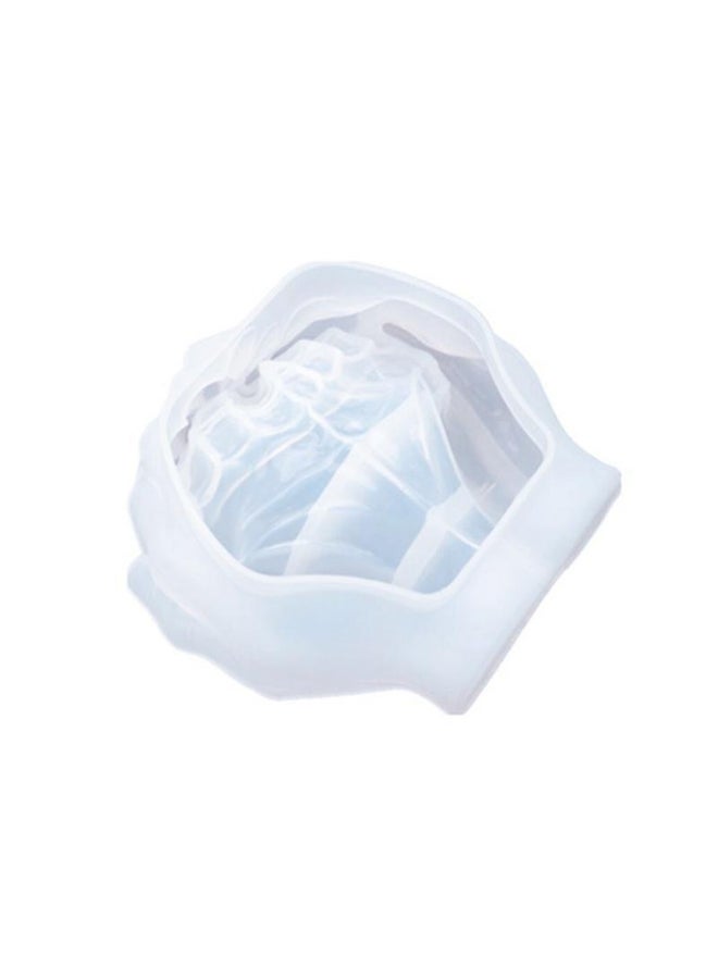 1PC Silicone Molds Epoxy Resin Concrete for DIY Hand Shaped Tray Storage Pot Home Decoration - Image 1