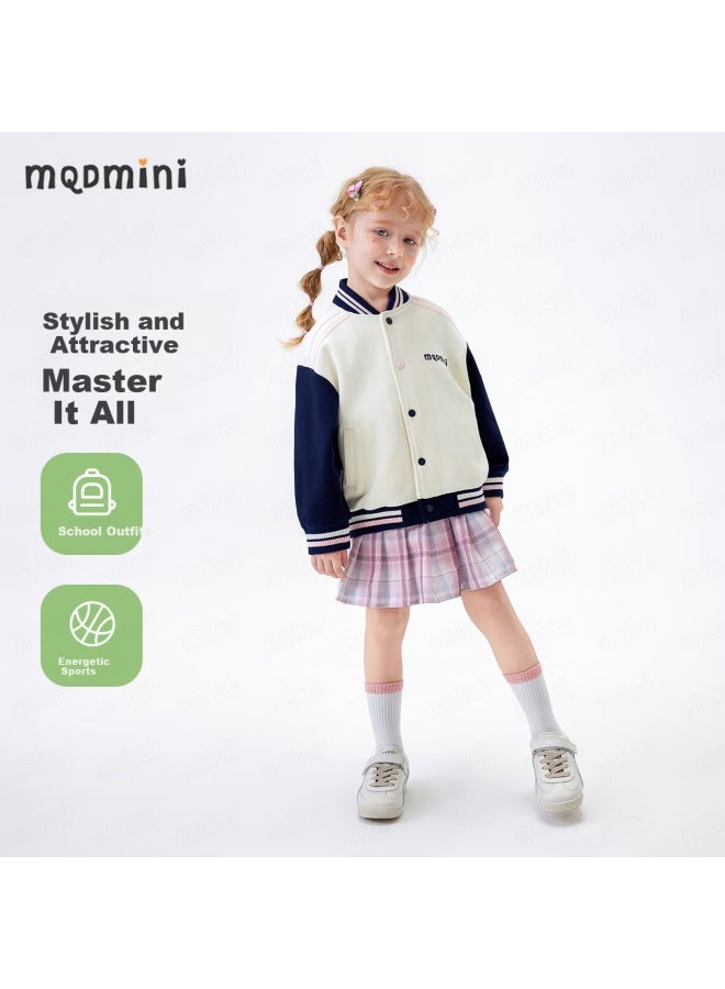Mqdmini Kids Baseball Jacket Fashion Knitted 3d Bear Coat For Boys And Girls - Image 4