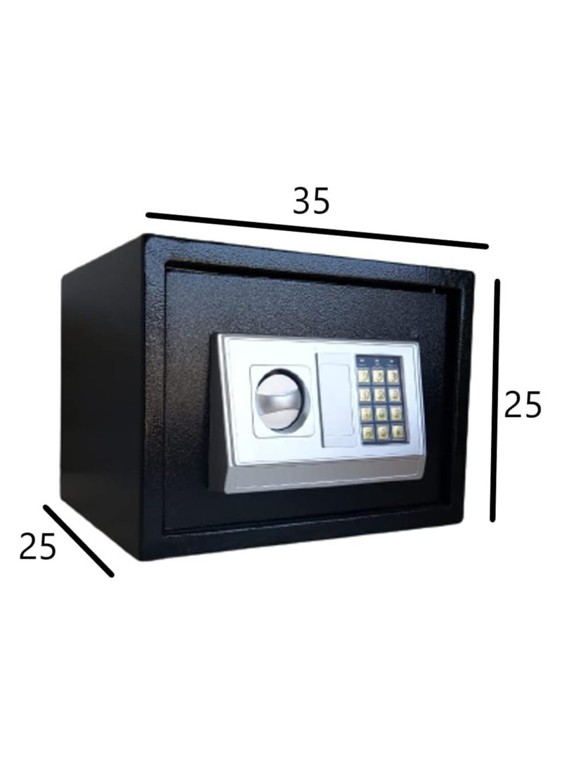 Generic Metal Electronic Safe Box 25cm – Digital Security Safe with Keypad & Lock for Home and Office Use  - Image 4