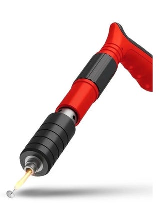Pneumatic nail drill for steel piercing and riveting - view 2