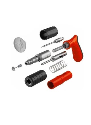 Pneumatic nail drill for steel piercing and riveting - view 4