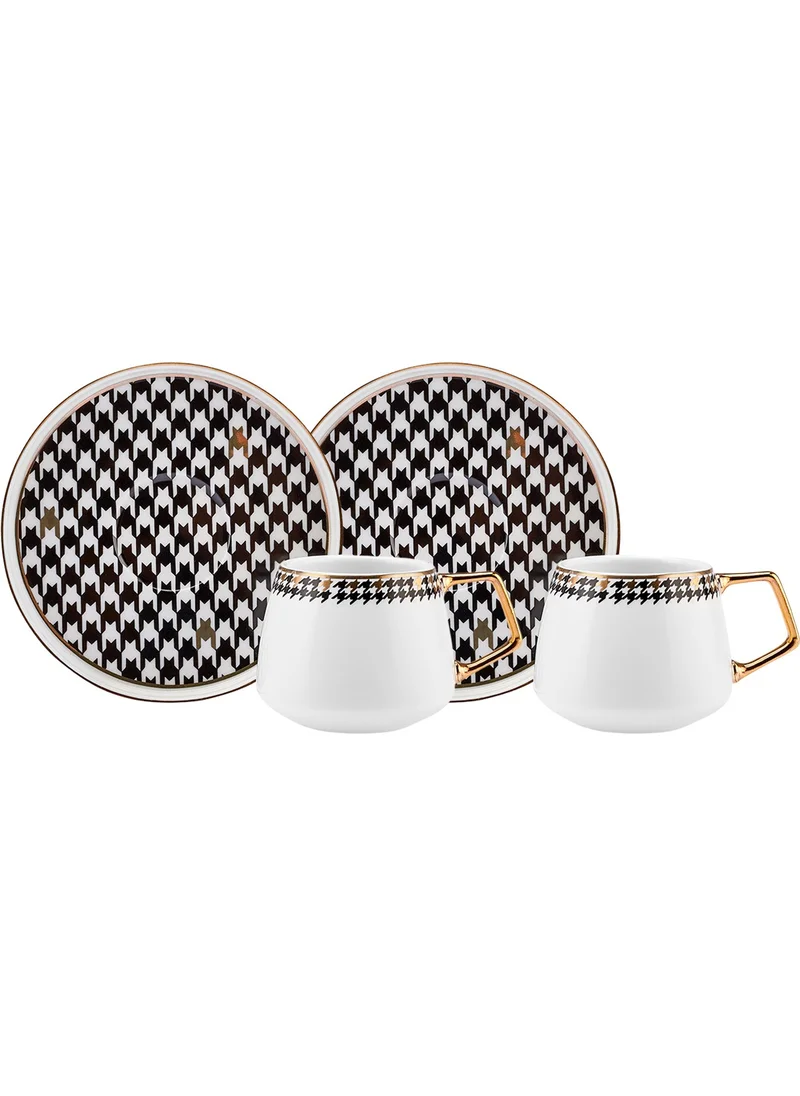 Karaca Crow's Foot Set of 2 Coffee Cups 100 ml