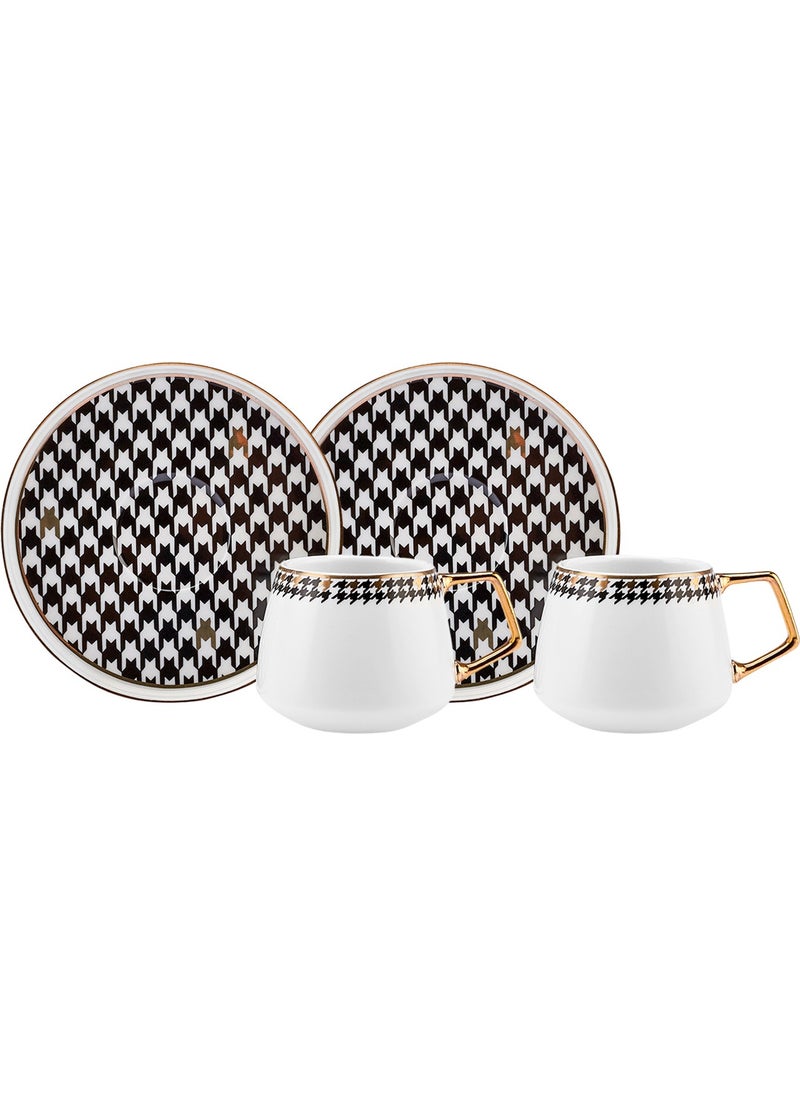 Karaca Crow's Foot Set of 2 Coffee Cups 100 ml  - Image 2
