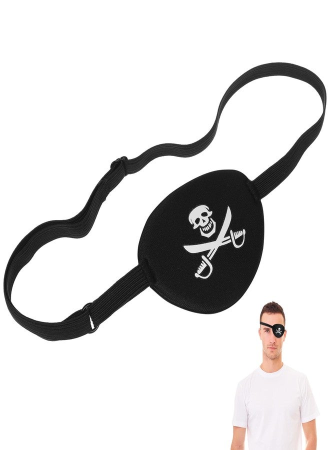 WINOMO Pirate Skull Crossbone Children Kids Eye Patch Eye Mask for Lazy Eye (Black) - Image 5