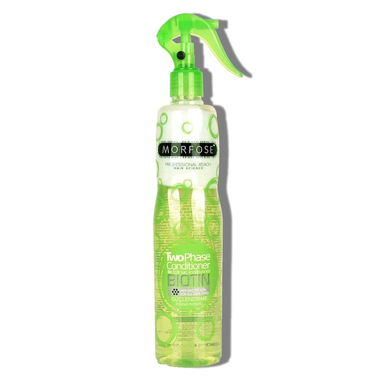 مُرَفِّع مِهَني ذو مرحلتين لتركه في الشعر للشعر الجاف، التالف، أو الهش، يُصلح ويحمي، الأضرار، والأطراف المتقصفة، 13.52 أونصة سائلة (بيوتين)