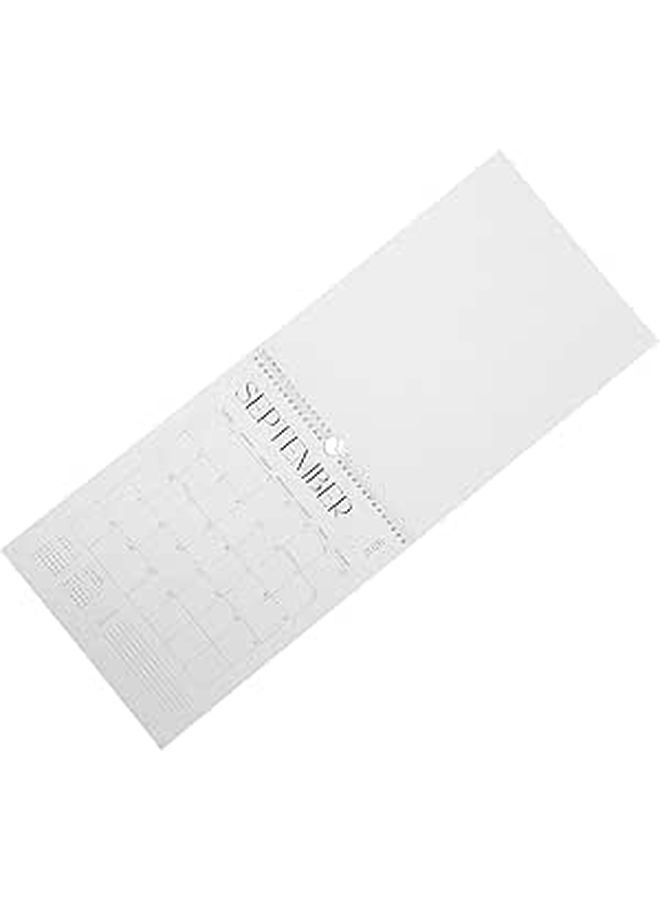 2026 18 Month Wall Calendar Vertical Hanging Planner Minimalist Design With Holiday Markings For Office School Home - Image 1