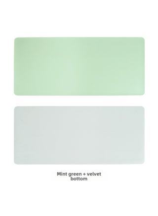 Extra Large Anti-slip Leather Mouse Pad Computer Keyboard Office Desk Writing Coffee Table Pattern Printed Logo-Color:70cm*40cm-Pattern:Mint Green + Velvet Bottom Sewn - pzsku/Z8522C007261074D70CAFZ/45/1746233739/9577b471-2347-4739-8213-4008730c3528