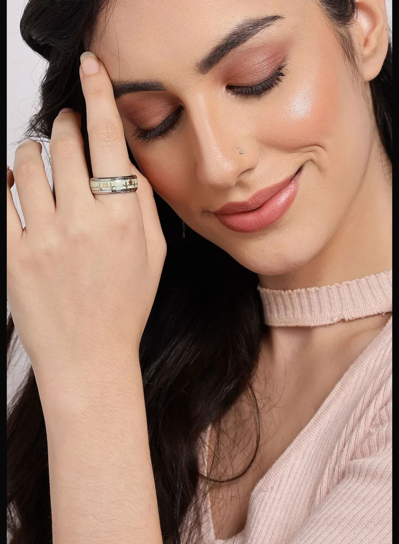 SOHI Trendy Band Ring
