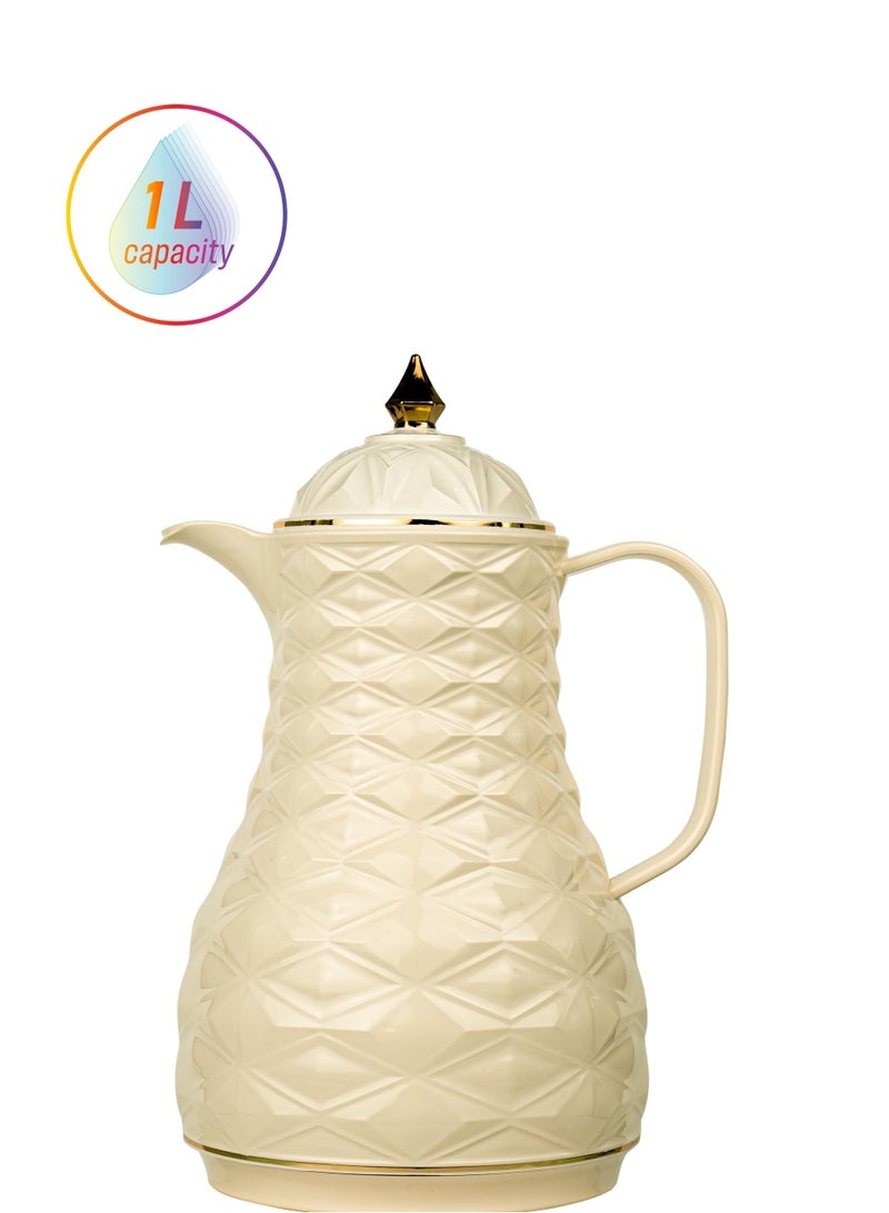 LALE Lale Turkish Tea and Coffee Flask 1L TIRAMISU Color
