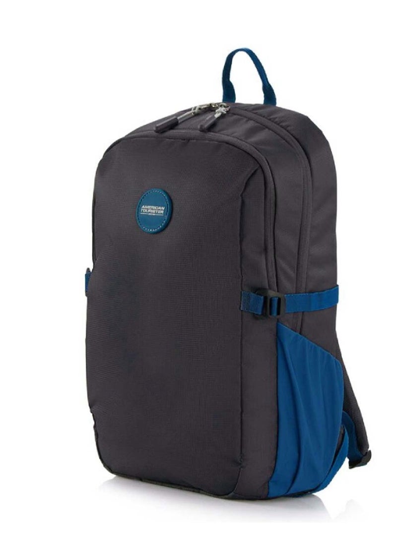 AMERICAN TOURISTER Daybreak Backpack 22L Capacity, 100% Polyester, Black|15.6" Laptop Compartment|Tractum Strap|Elastic Pocket|Ergo Back & Shoulder|Bottle Holder|Front Storage Pocket - 1 Year International Warranty - Image 1