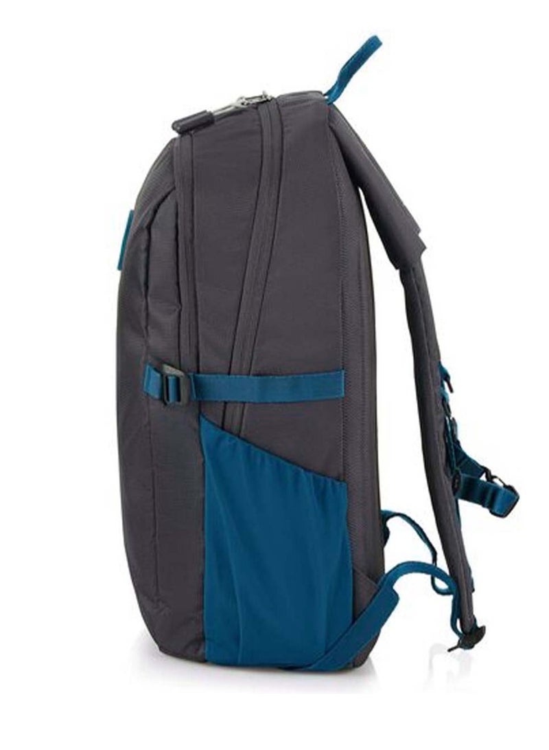 AMERICAN TOURISTER Daybreak Backpack 22L Capacity, 100% Polyester, Black|15.6" Laptop Compartment|Tractum Strap|Elastic Pocket|Ergo Back & Shoulder|Bottle Holder|Front Storage Pocket - 1 Year International Warranty - Image 3