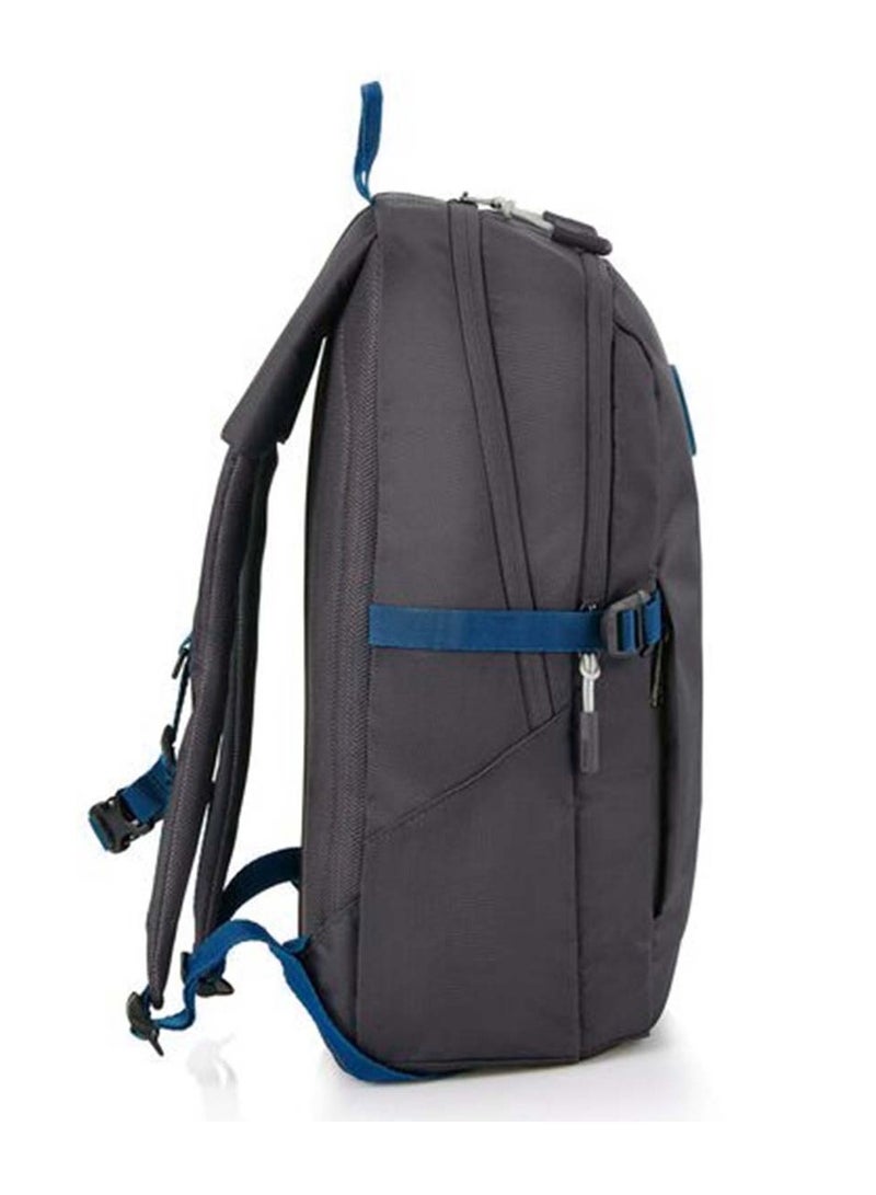 AMERICAN TOURISTER Daybreak Backpack 22L Capacity, 100% Polyester, Black|15.6" Laptop Compartment|Tractum Strap|Elastic Pocket|Ergo Back & Shoulder|Bottle Holder|Front Storage Pocket - 1 Year International Warranty - Image 4