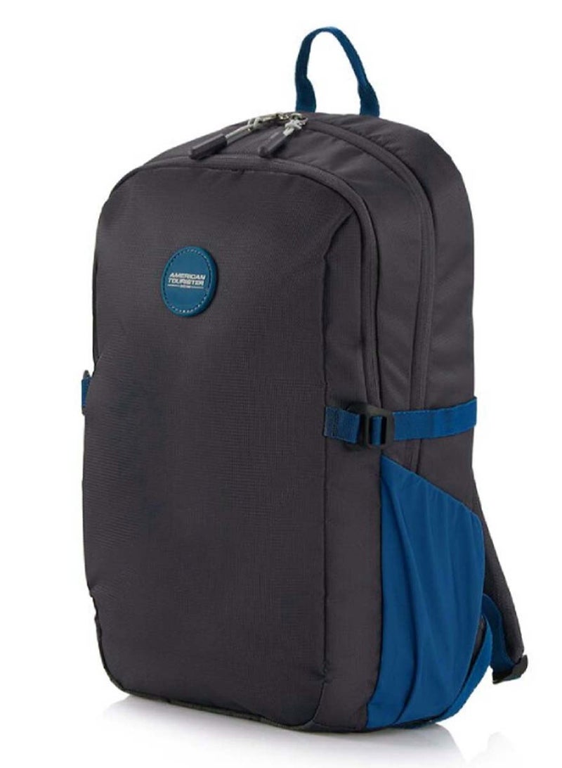 AMERICAN TOURISTER Daybreak Backpack 22L Capacity, 100% Polyester, Black|15.6" Laptop Compartment|Tractum Strap|Elastic Pocket|Ergo Back & Shoulder|Bottle Holder|Front Storage Pocket - 1 Year International Warranty - Image 1